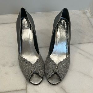 Stuart Weitzman Silver heals
